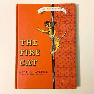 Vintage 1960 The Fire Cat by  Esther Averill Harper and Row Book